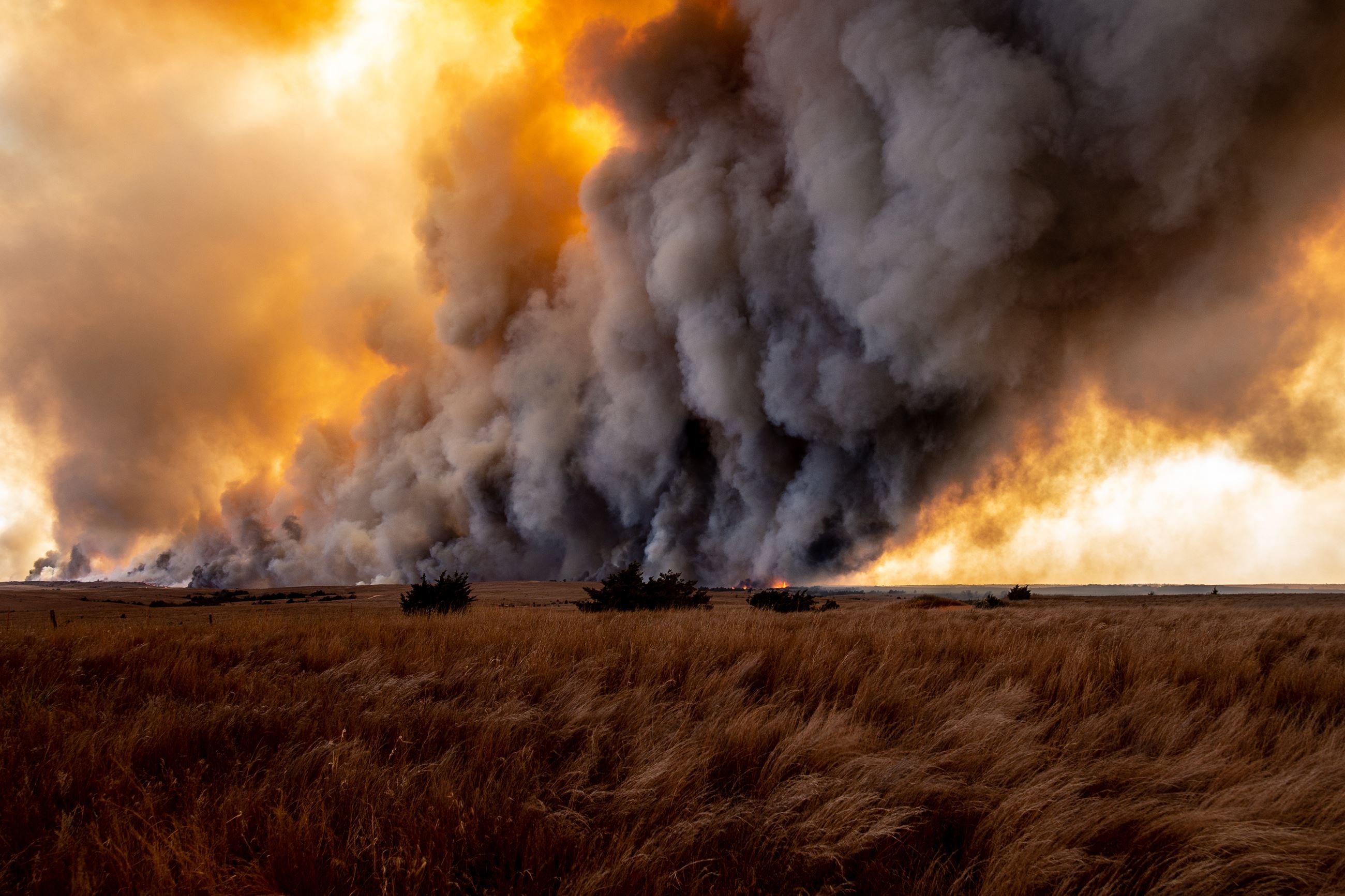 Wildfires in Kansas